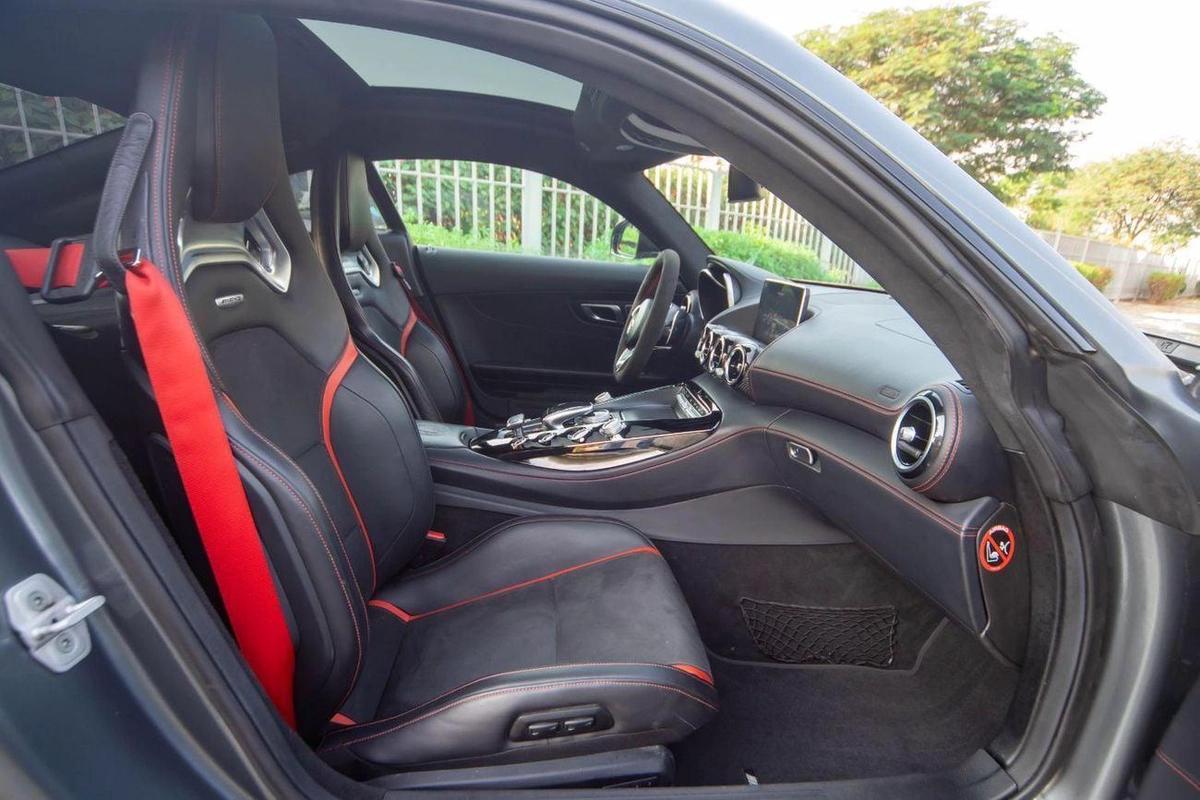 Mercedes-Benz AMG GT S Mercedes AMG GT S 2016 (GCC) in excellent condition, only 75,000 km. Powered by a 4.0L V8 Twin-Turbo-8-8