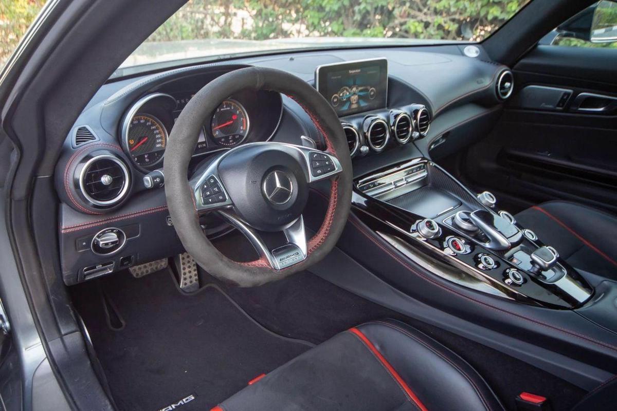 Mercedes-Benz AMG GT S Mercedes AMG GT S 2016 (GCC) in excellent condition, only 75,000 km. Powered by a 4.0L V8 Twin-Turbo-14-14
