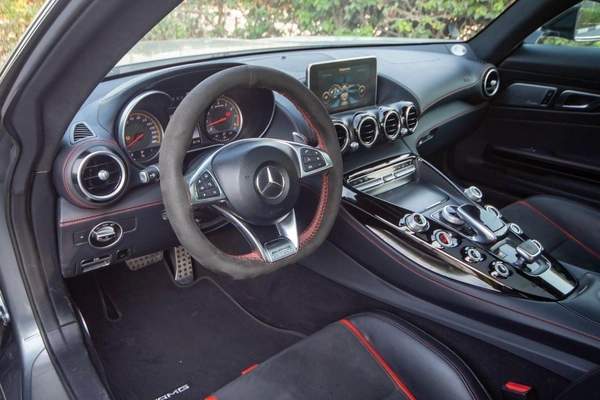 Mercedes-Benz AMG GT S Mercedes AMG GT S 2016 (GCC) in excellent condition, only 75,000 km. Powered by a 4.0L V8 Twin-Turbo