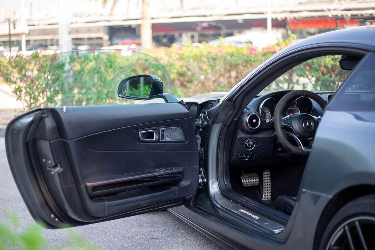 Mercedes-Benz AMG GT S Mercedes AMG GT S 2016 (GCC) in excellent condition, only 75,000 km. Powered by a 4.0L V8 Twin-Turbo-15-15