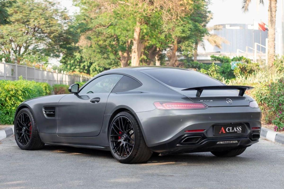 Mercedes-Benz AMG GT S Mercedes AMG GT S 2016 (GCC) in excellent condition, only 75,000 km. Powered by a 4.0L V8 Twin-Turbo-20-20