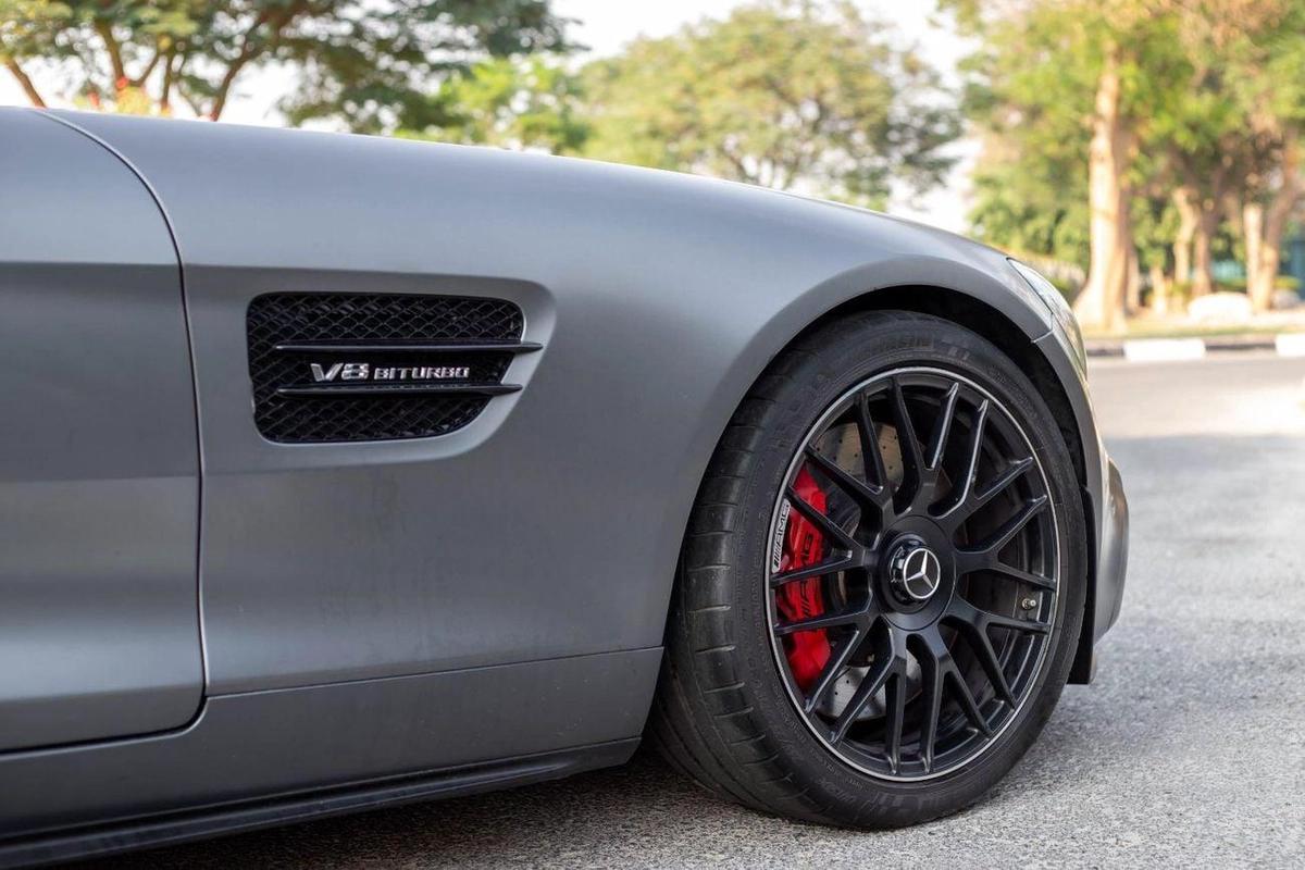 Mercedes-Benz AMG GT S Mercedes AMG GT S 2016 (GCC) in excellent condition, only 75,000 km. Powered by a 4.0L V8 Twin-Turbo-23-23
