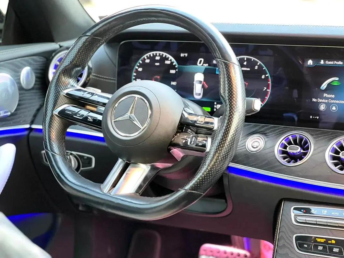 Mercedes benz E450 coupe 2021-4-4