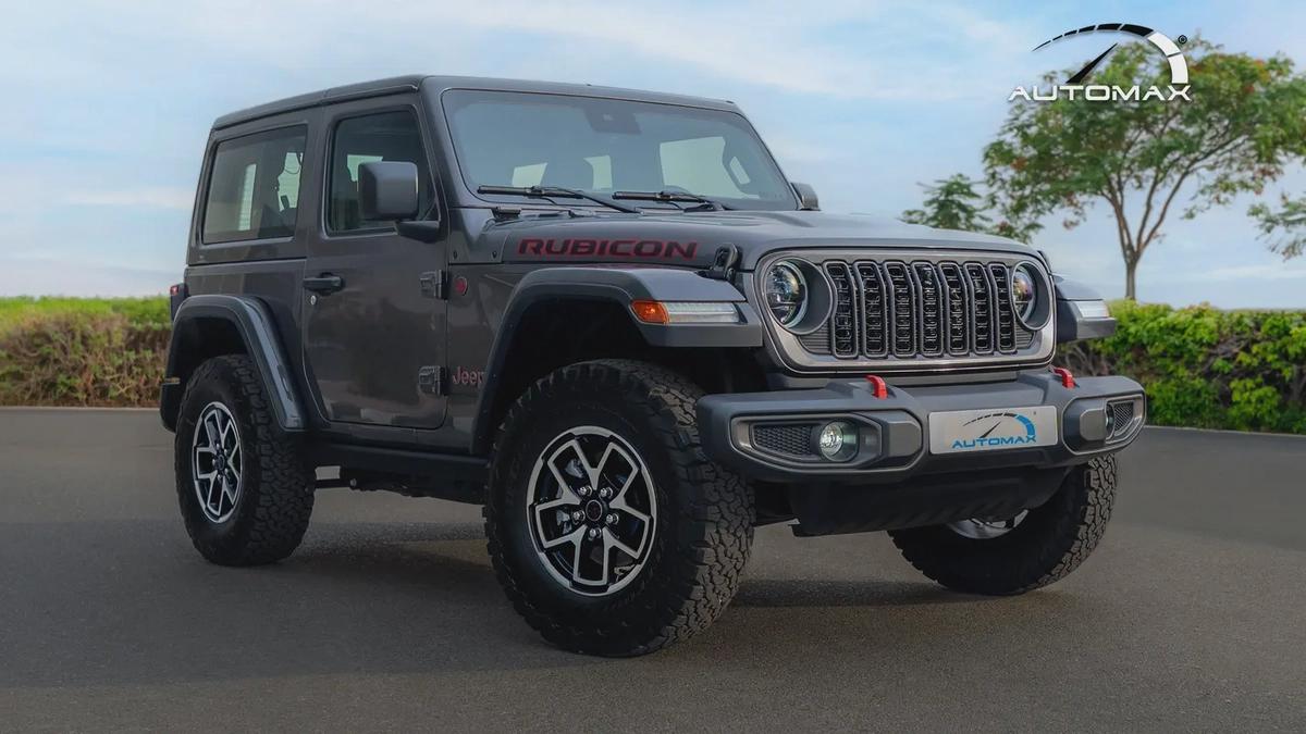 ( 5 Years Warranty + 3 Years Service ) 2025 Jeep Wrangler Rubicon 2.0L Turbo 4x4 GCC 0Km-0-0