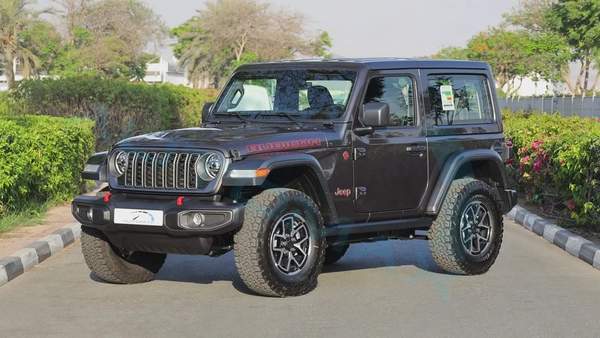 ( 5 Years Warranty + 3 Years Service ) 2025 Jeep Wrangler Rubicon 2.0L Turbo 4x4 GCC 0Km