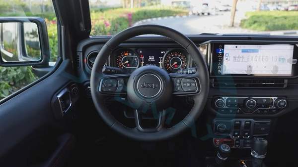 ( 5 Years Warranty + 3 Years Service ) 2025 Jeep Wrangler Rubicon 2.0L Turbo 4x4 GCC 0Km