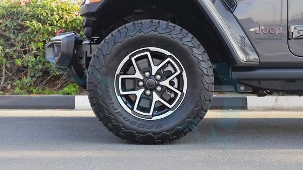 ( 5 Years Warranty + 3 Years Service ) 2025 Jeep Wrangler Rubicon 2.0L Turbo 4x4 GCC 0Km
