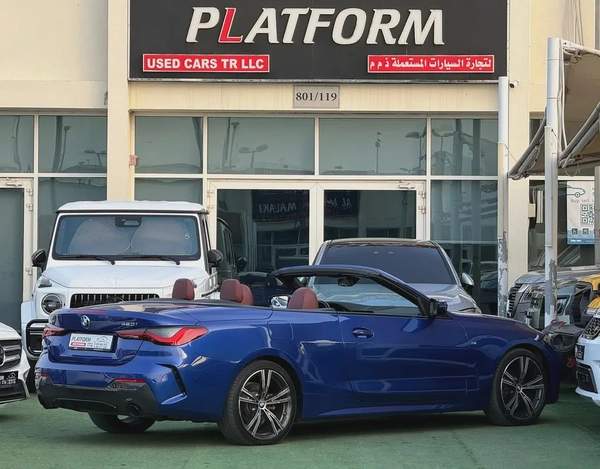 BMW 420I model 2023 gcc original paint بي ام دبليو 420i موديل ٢٠٢٣ خليجي صبغ وكالة