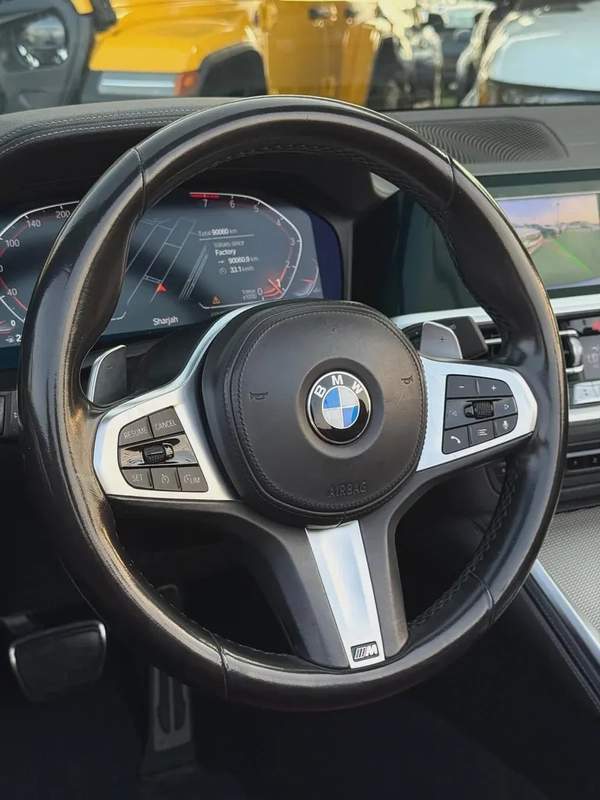 BMW 420I model 2023 gcc original paint بي ام دبليو 420i موديل ٢٠٢٣ خليجي صبغ وكالة
