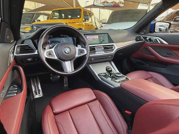 BMW 420I model 2023 gcc original paint بي ام دبليو 420i موديل ٢٠٢٣ خليجي صبغ وكالة