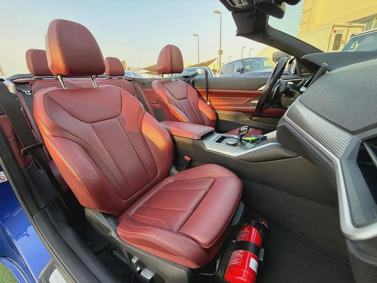 BMW 420I model 2023 gcc original paint بي ام دبليو 420i موديل ٢٠٢٣ خليجي صبغ وكالة-9-9