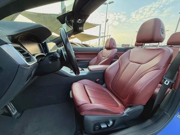 BMW 420I model 2023 gcc original paint بي ام دبليو 420i موديل ٢٠٢٣ خليجي صبغ وكالة