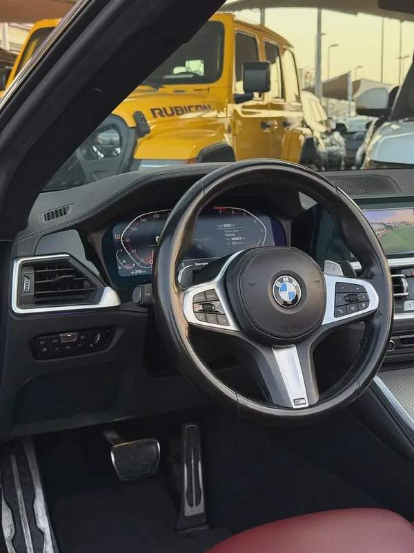 BMW 420I model 2023 gcc original paint بي ام دبليو 420i موديل ٢٠٢٣ خليجي صبغ وكالة