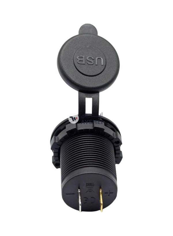 Generic Dual USB Charger Socket Voltmeter
