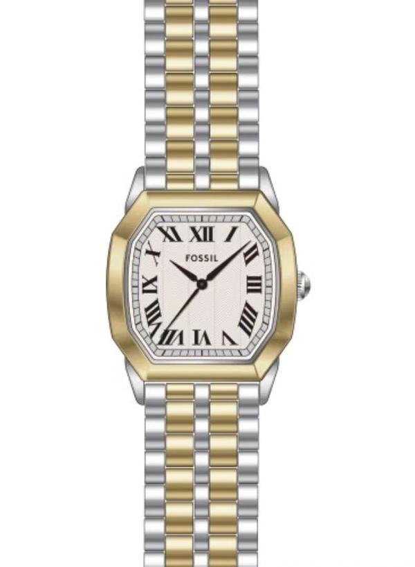 Fossil Women's Silver Dial Analog Quartz Watch 27 - ES5362