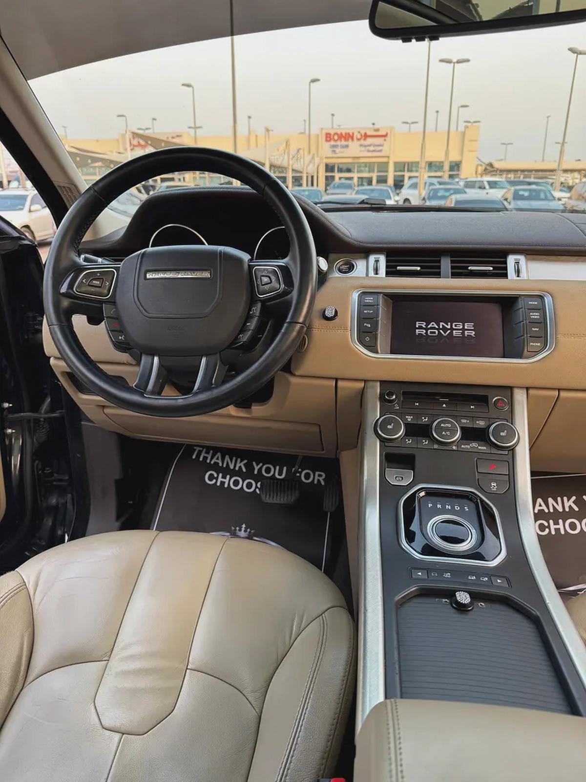 لاند روڤر EVOQUE موديل 2012 خليجى بانوراما فل اوبشن بحاله الوكاله-11-11