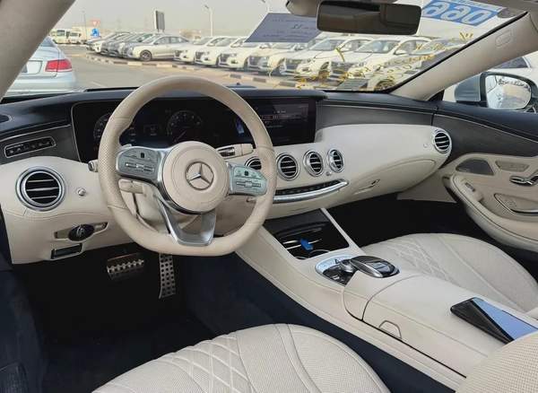 BENZ S560 | 2018 | BEIGE INTERIOR | MINT CONDIOTION | 18000KM ONLY