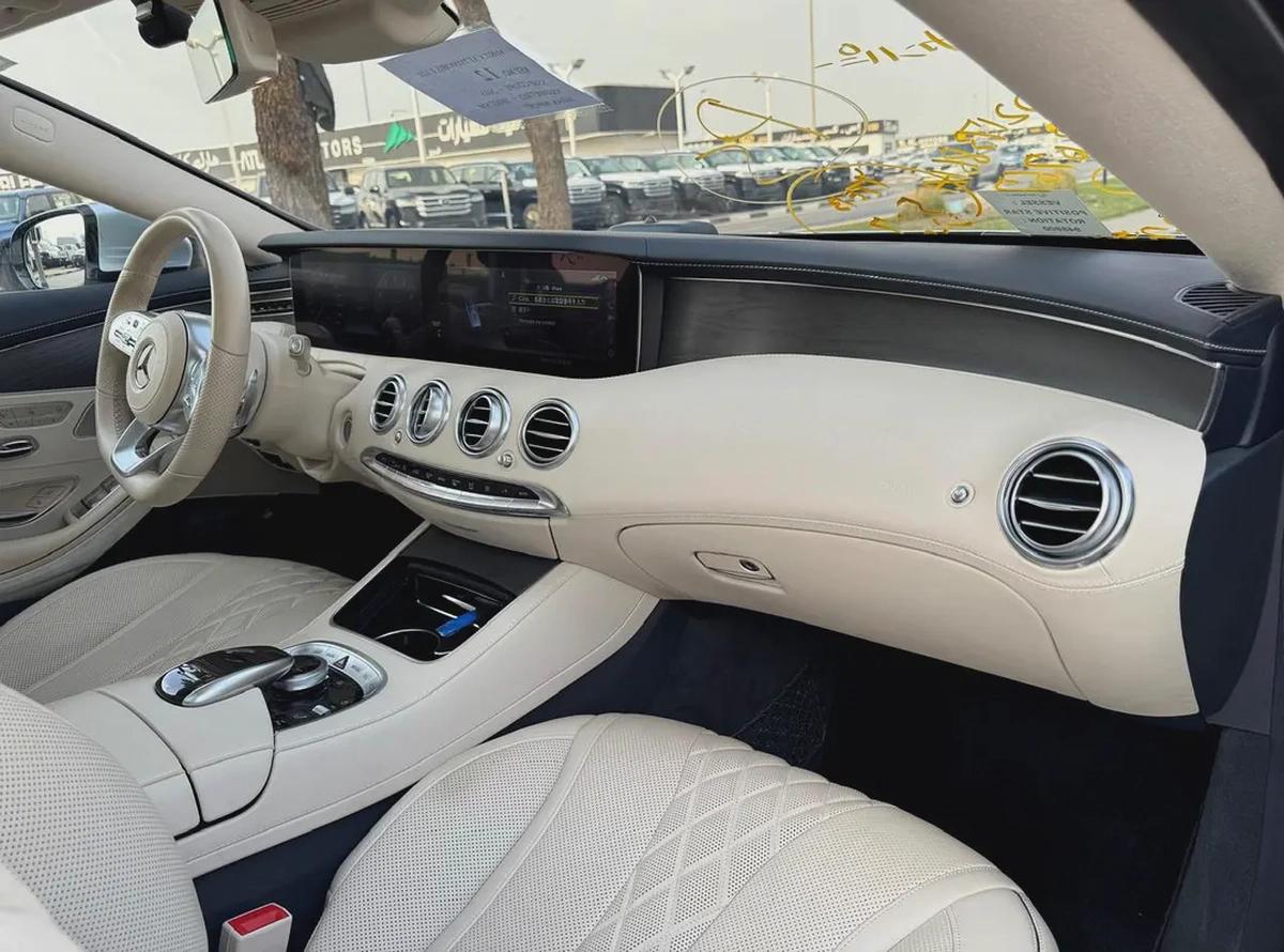 BENZ S560 | 2018 | BEIGE INTERIOR | MINT CONDIOTION | 18000KM ONLY-12-12