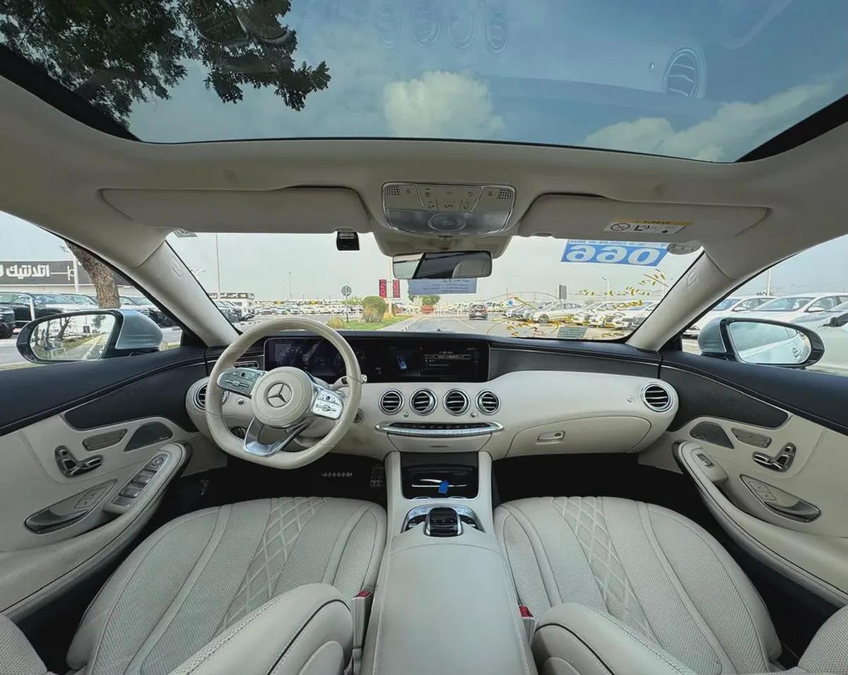 BENZ S560 | 2018 | BEIGE INTERIOR | MINT CONDIOTION | 18000KM ONLY-17-17