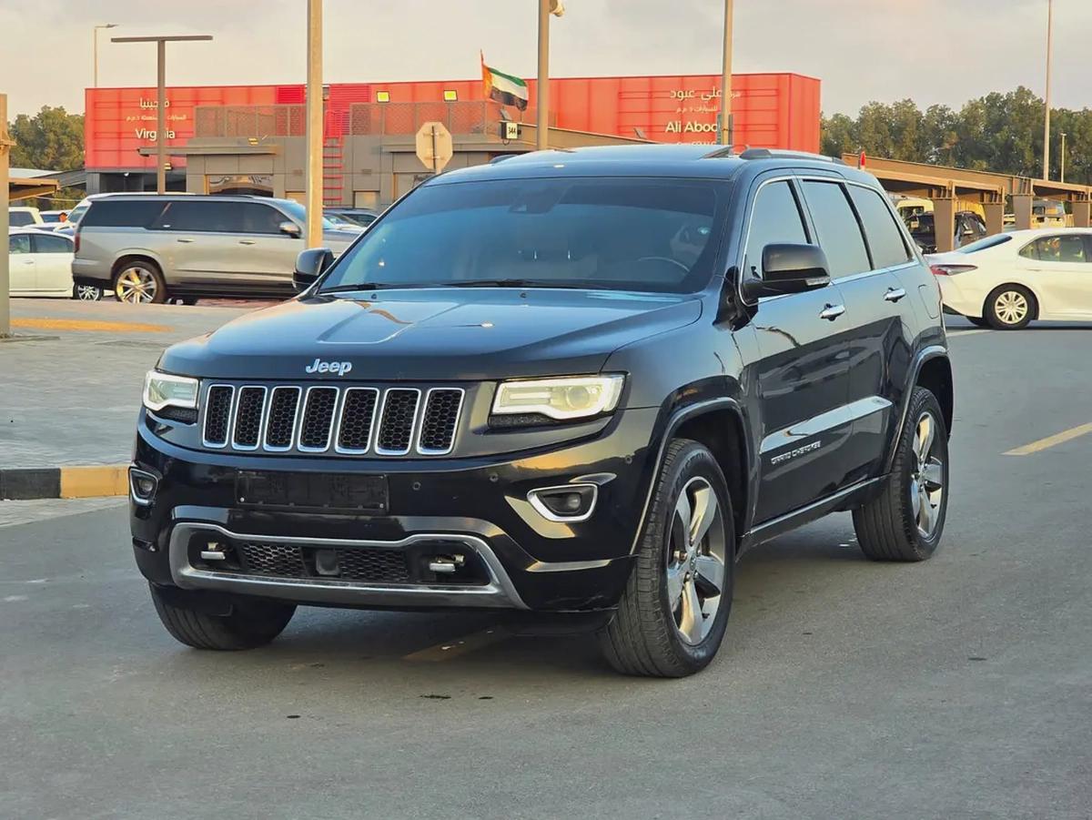 جيب كراند شيروكي 2014 مواصفات خليجية هيمي بحالة جيدة-2-2