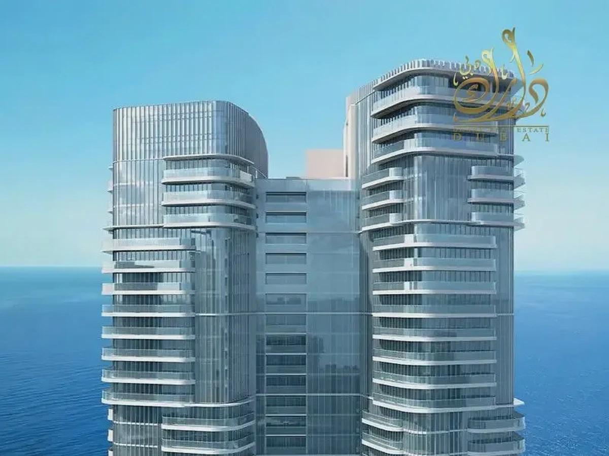 Luxury waterfront apartment-only 1% Monthly-less price/SQ-luxury design-2-2