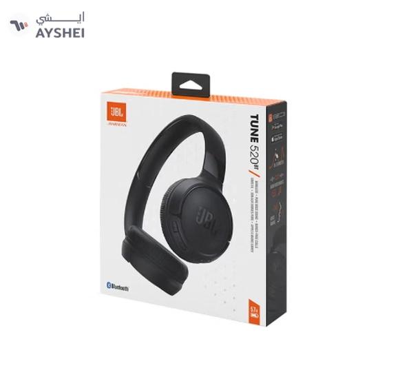 JBL Tune 520Bt Wireless On Ear Headphones Pure Bass Sound 57H Battery Hands Free