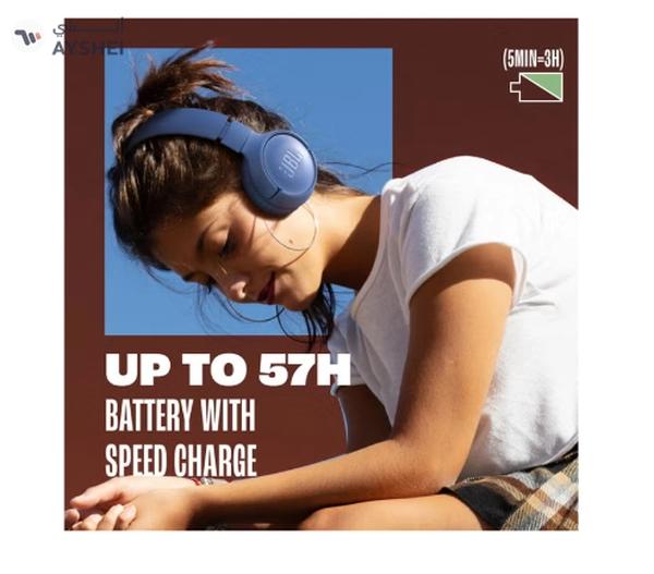 JBL Tune 520Bt Wireless On Ear Headphones Pure Bass Sound 57H Battery Hands Free