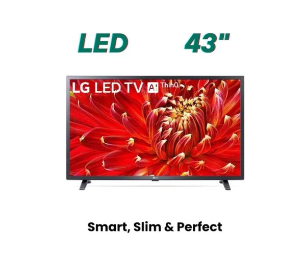 LG 43-Inch 43LM6370 Full HD Smart LED TV | LG webOS Smart TV with ThinQ AI | Active HDR | DTS Virtual:X | Ideal TV for Bedroom, Small Apartments And Kids Room | 43LM6370PVA Black