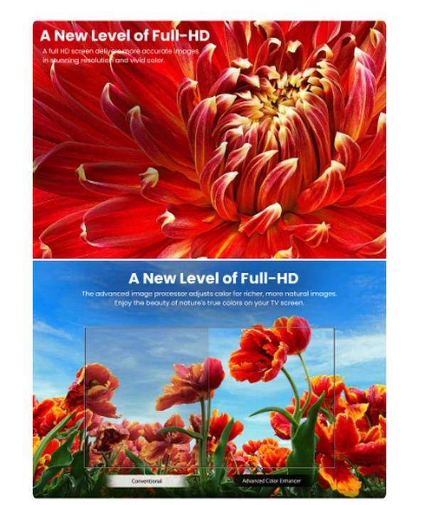 LG 43-Inch 43LM6370 Full HD Smart LED TV | LG webOS Smart TV with ThinQ AI | Active HDR | DTS Virtual:X | Ideal TV for Bedroom, Small Apartments And Kids Room | 43LM6370PVA Black