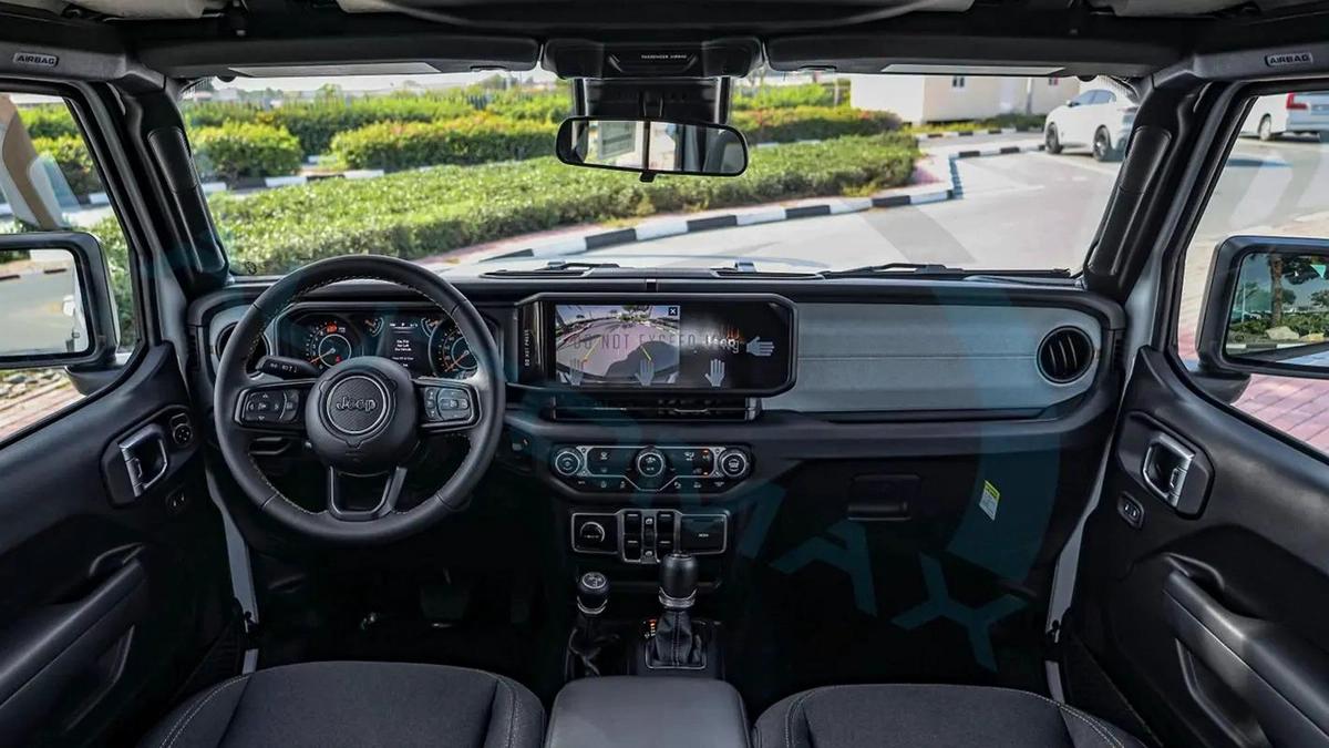 2025 JEEP WRANGLER UNLIMITED SPORT S I4 2.0T GCC With 3 Years Or 60K Km Warranty-14-14
