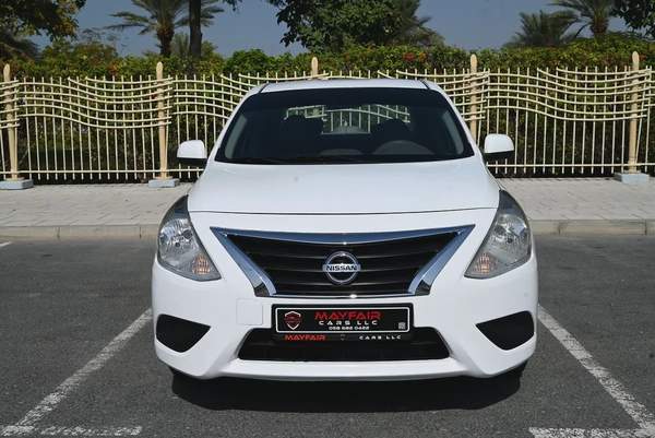0% DP - APPLE CARPLAY - NISSAN SUNNY SV 1.5L GCC SPECS - WELL MAINTAINED