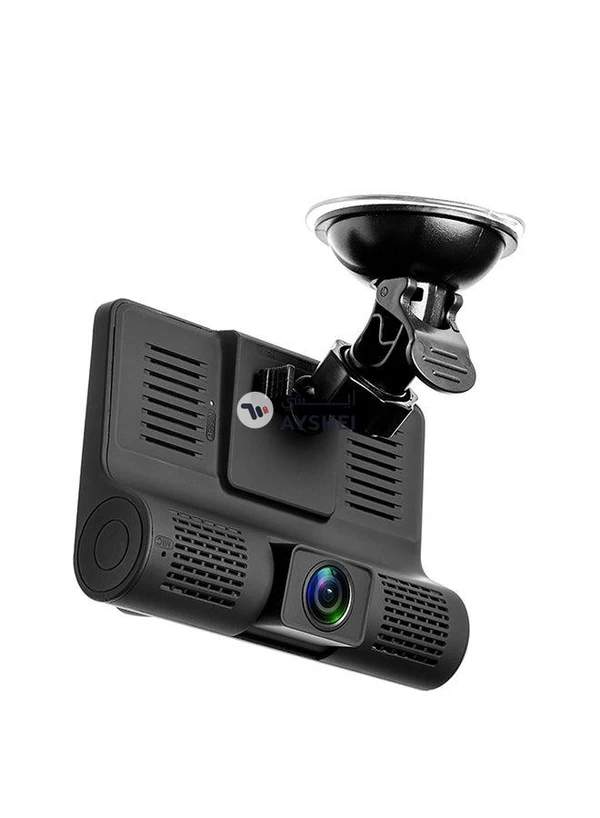 Generic 3-Way Lens 4-Inch Car DVR Camera