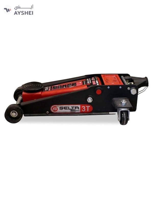 Selta Floor Hydraulic Jack 2 Piston, 4 ton