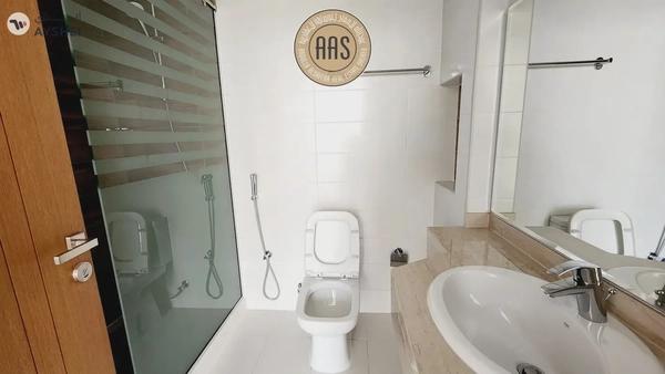 Chiller free spacious 1bhk || rent 63k || with all amenities in arjan dubai