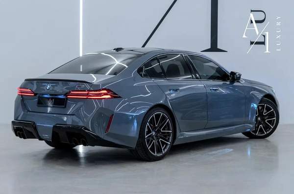 2025 BMW M5, With Warranty, Fully Loaded, Carbon Fibre Accents, GCC Specs