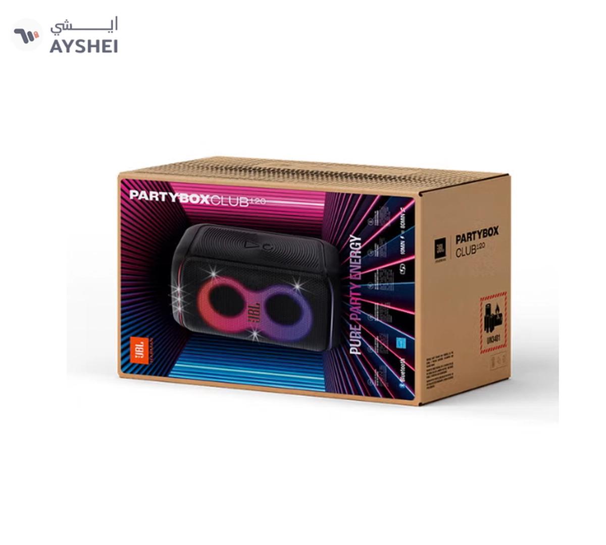 JBL Partybox Club 120 Portable Party Speaker Black-1-1