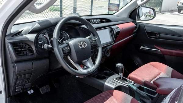 2026 Toyota Hilux SC GLX 2.8L AT Diesel (White-Red)