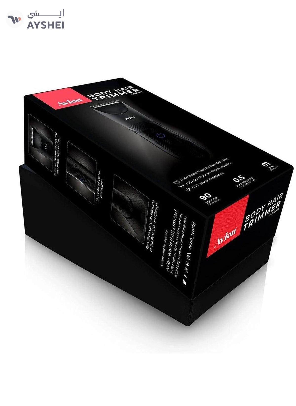 Avion Body Hair Trimmer(ABR101) | Base Body Grooming Clipper | Electric Body Hair Shaver | Body Hair Clipper-0-portrait