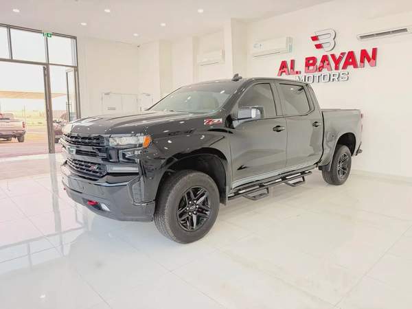 شيفروليه سيلفرادو تريل بوس اسود / زعفراني 2021 Chevrolet Silverado 1500 LT Trail Boss - GCC Specs