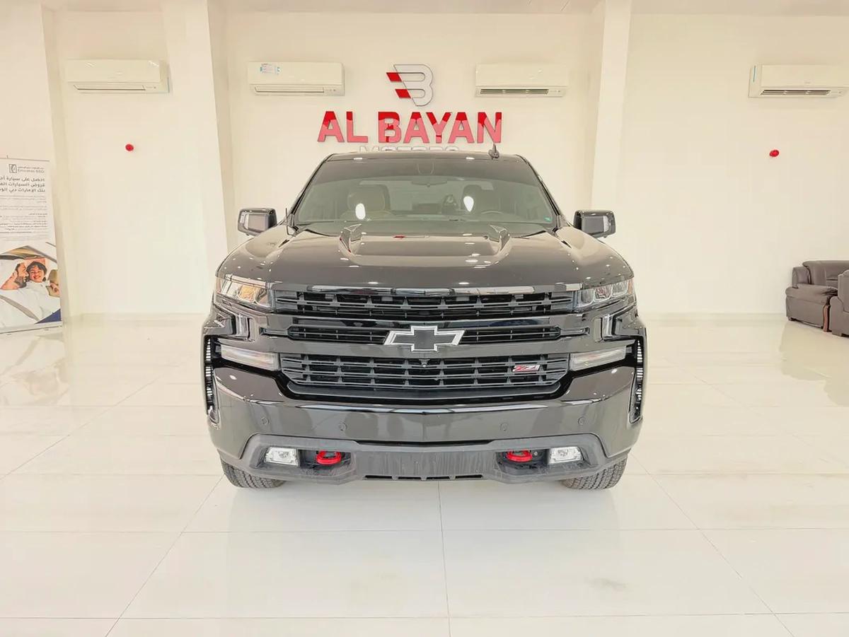 شيفروليه سيلفرادو تريل بوس اسود / زعفراني 2021 Chevrolet Silverado 1500 LT Trail Boss - GCC Specs-4-4