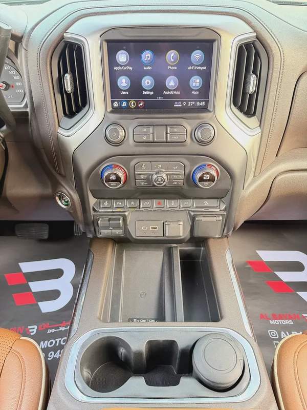 شيفروليه سيلفرادو تريل بوس اسود / زعفراني 2021 Chevrolet Silverado 1500 LT Trail Boss - GCC Specs