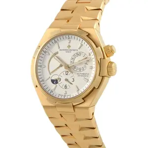 Vacheron Constantin Overseas Dual Time | Full Yellow Gold | Used (Good) | Year of production 2016 | Original box | Original papers