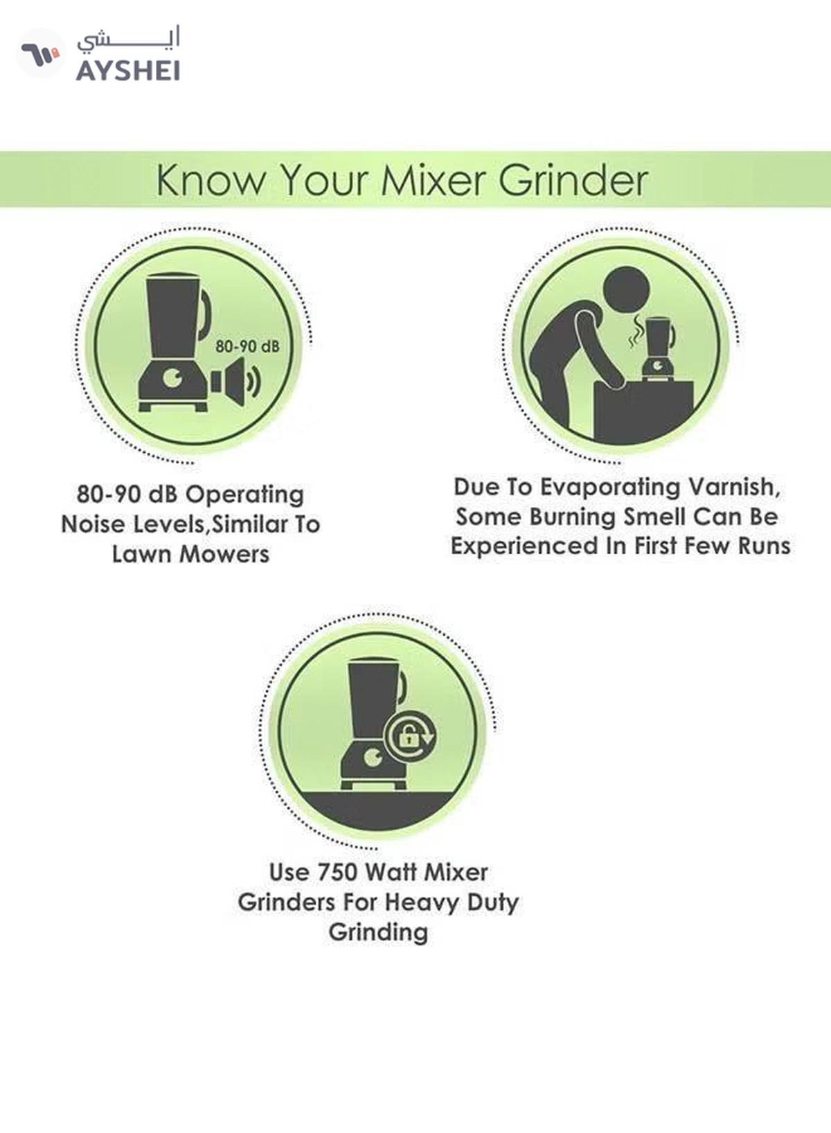 Panasonic 4-Jar Mixer And Grinde 1000 W MX-AC400 Black-4-4