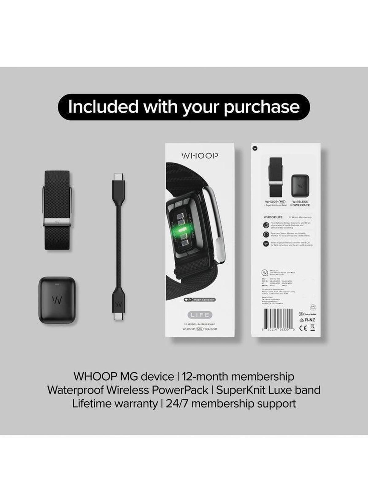 WHOOP Life – 12-Month Membership – 5.0/MG-3-3