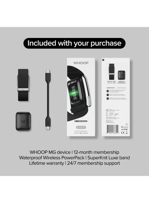 WHOOP Life – 12-Month Membership – 5.0/MG