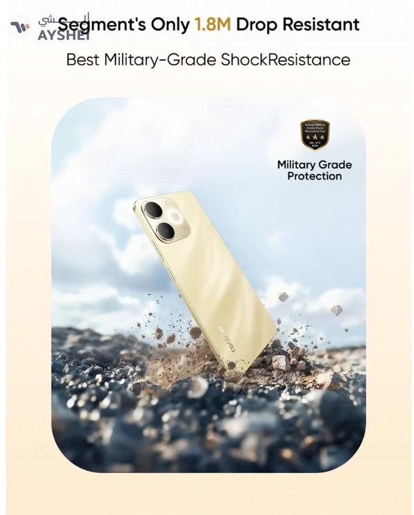 realme Note 70 Dual SIM Gold 4GB RAM 128GB 4G - Middle East Version