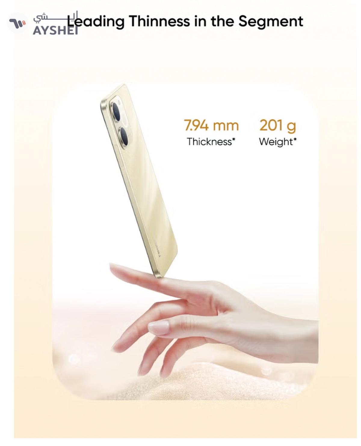 realme Note 70 Dual SIM Gold 4GB RAM 128GB 4G - Middle East Version-6-6