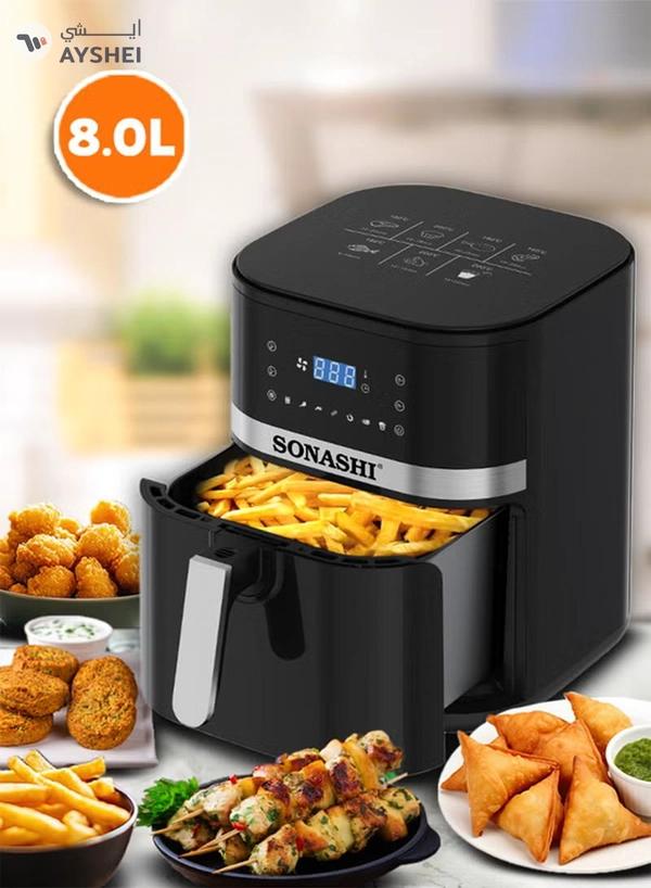 SONASHI 8L Digital Air Fryer With Temperature Control