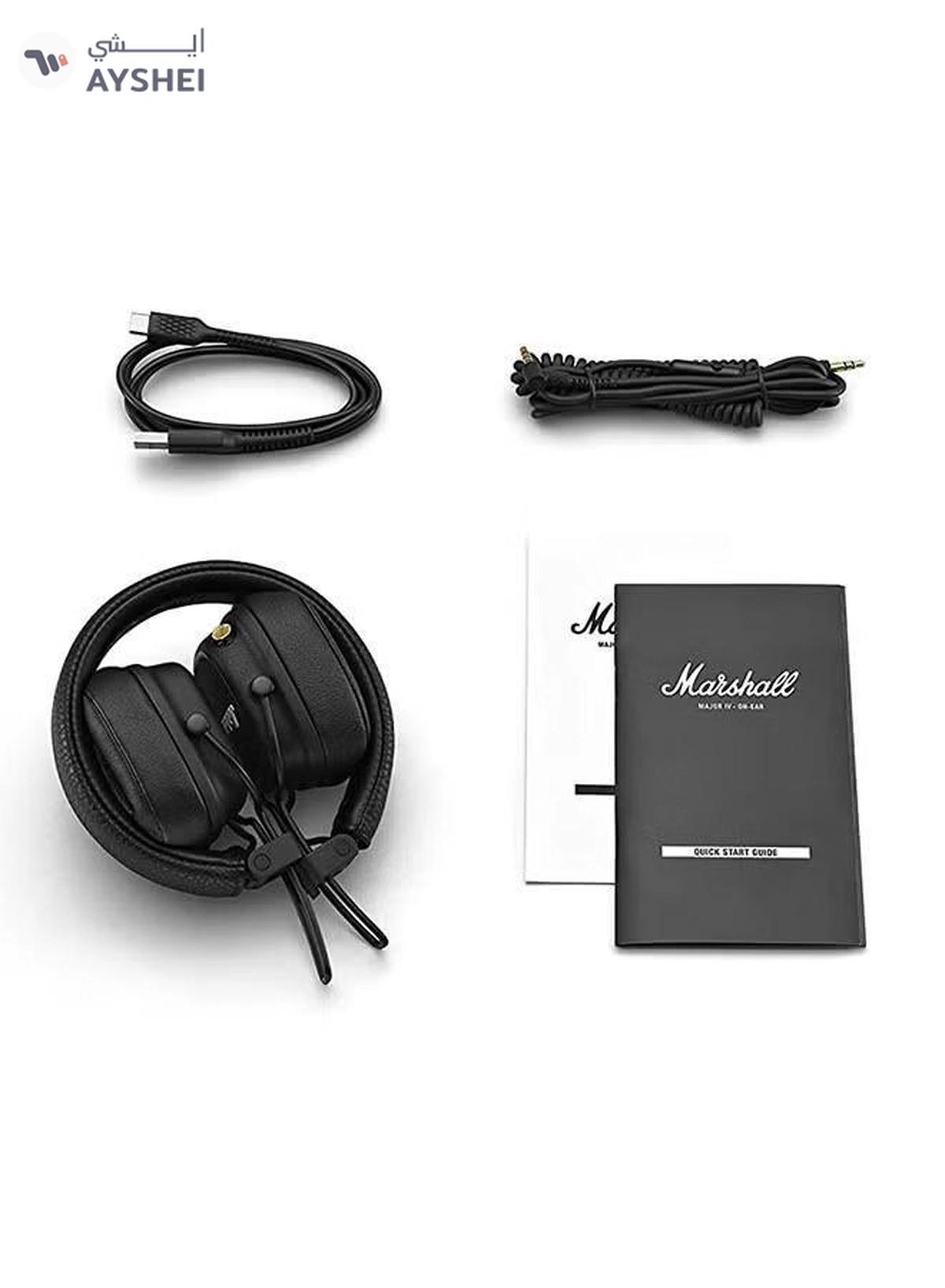Marshall Major IV Foldable Bluetooth Wired/Wireless Headphone-2-2