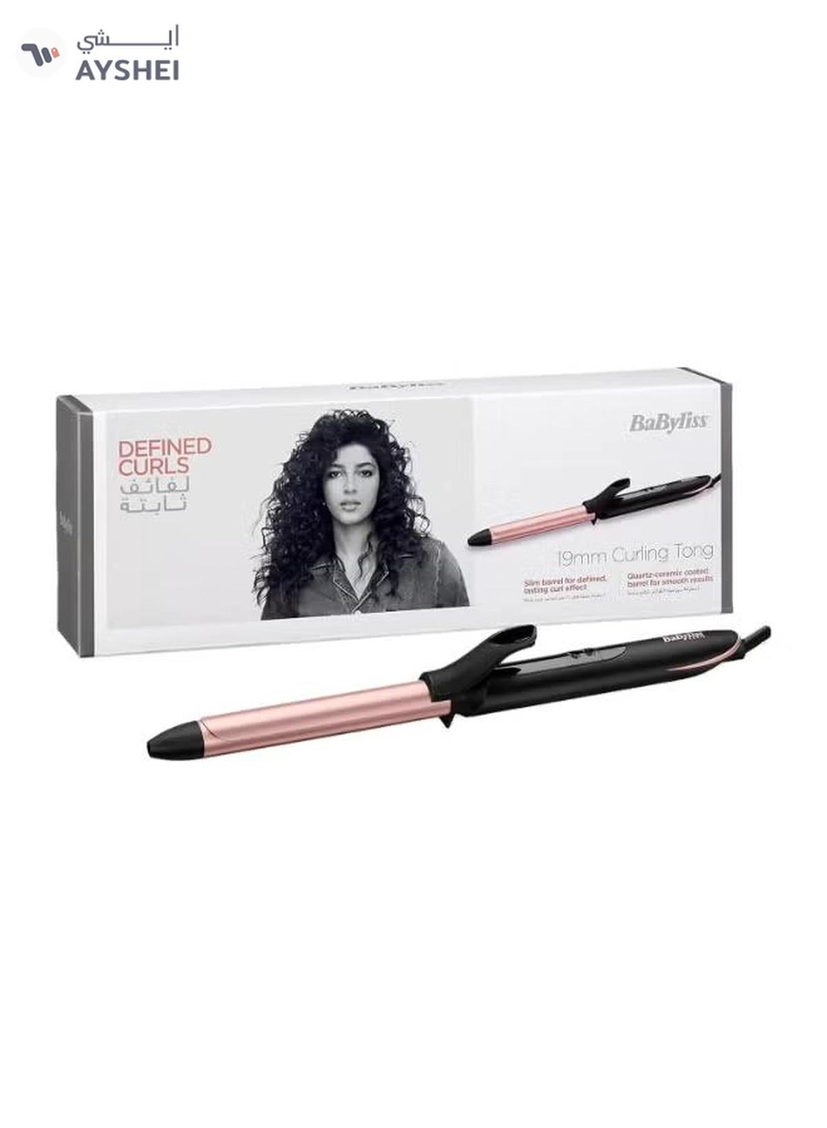babyliss Rose Quartz 19mm Curling Tong-1-portrait
